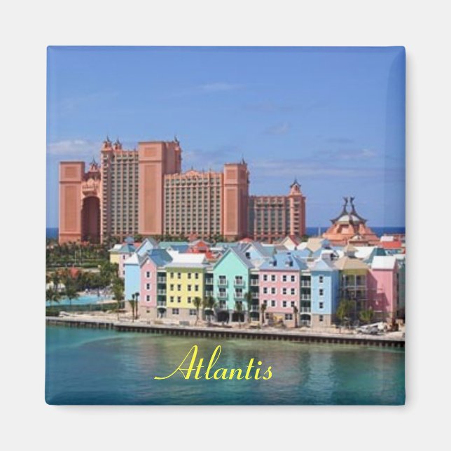 Bahamas magnet (Framsidan)