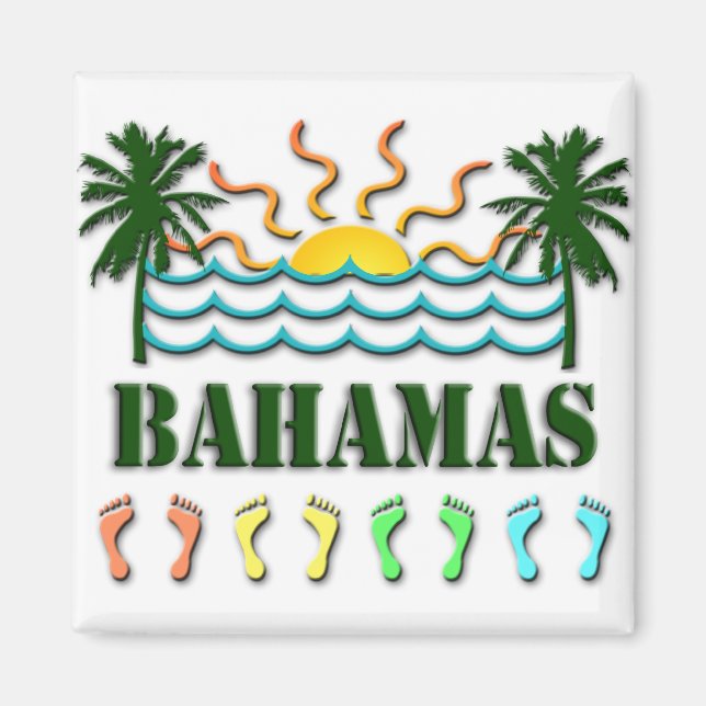 Bahamas Magnet (Framsidan)
