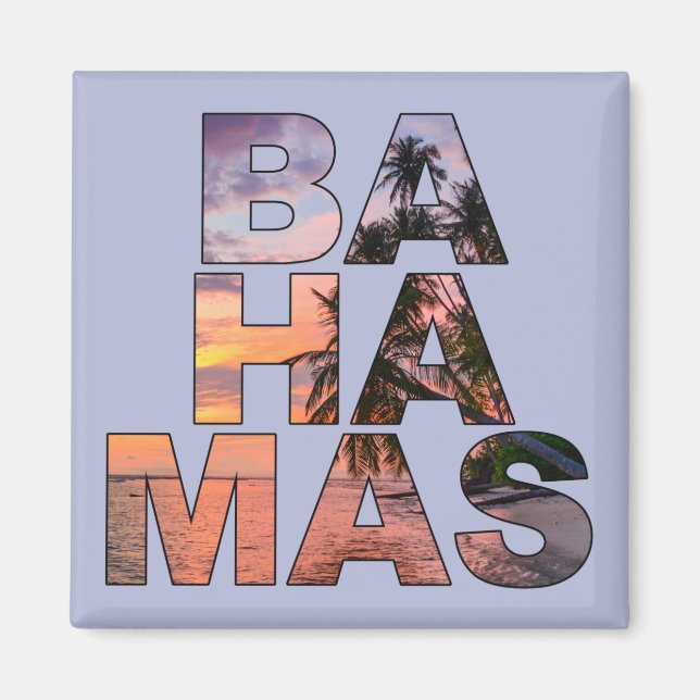 BAHAMAS MAGNET (Framsidan)