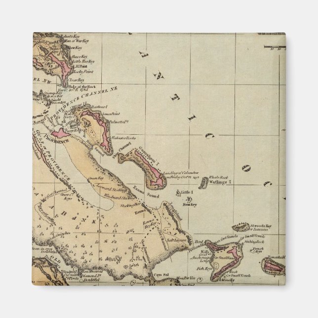 Bahamas Magnet (Framsidan)