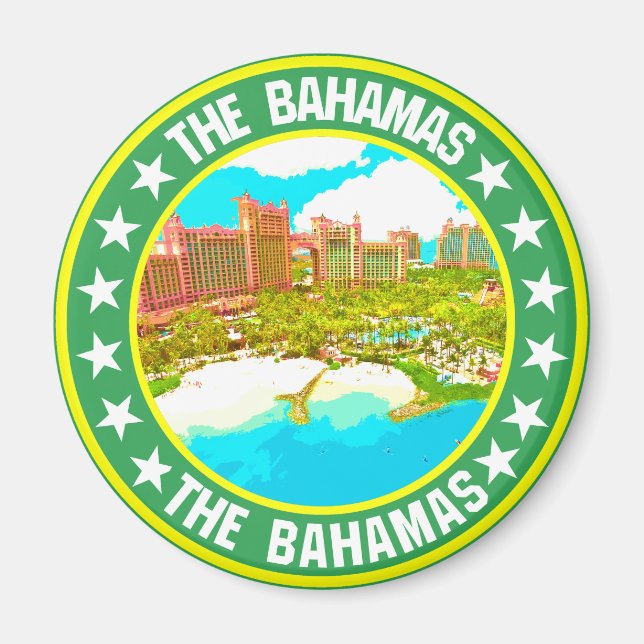 Bahamas Magnet (Framsidan)