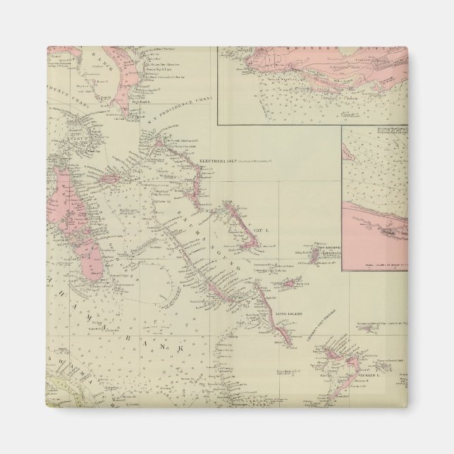 Bahamas Magnet (Framsidan)