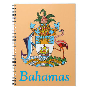 Bahamas med Jackande av Arm (Karibiska paradiset) Anteckningsbok