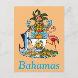 Bahamas med Jackande av Arm (Karibiska paradiset) Vykort