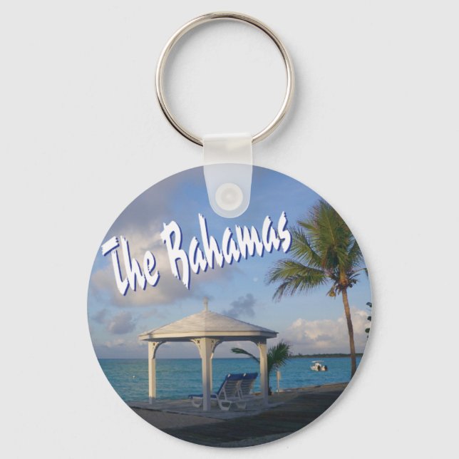 Bahamas minnesmärke nyckelring (Framsida)