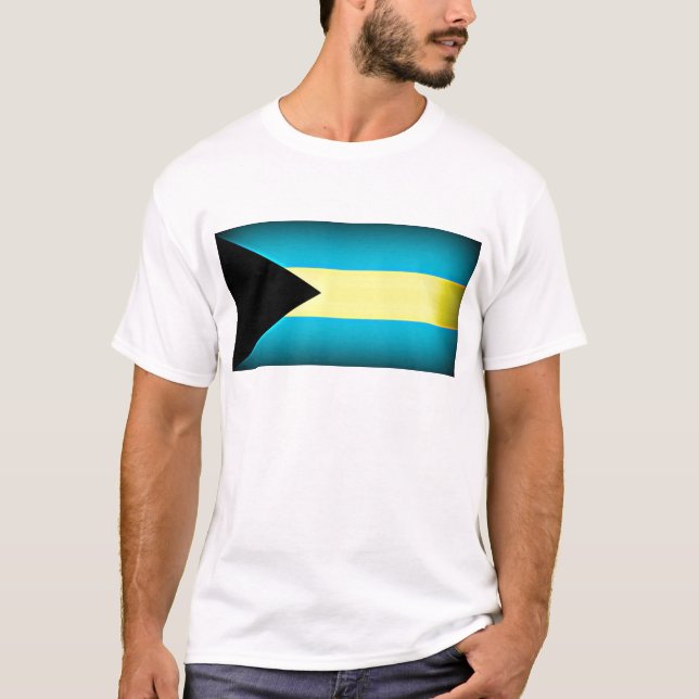 Bahamas Mörk Kant T Shirt (Framsida)