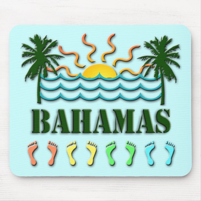 Bahamas Mousepad Musmatta (Framsidan)