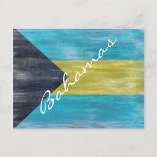 Bahamas nödflagga vykort