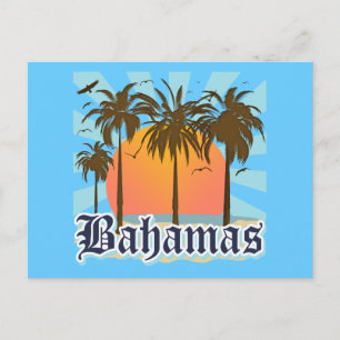 Bahamas-öarna Vykort