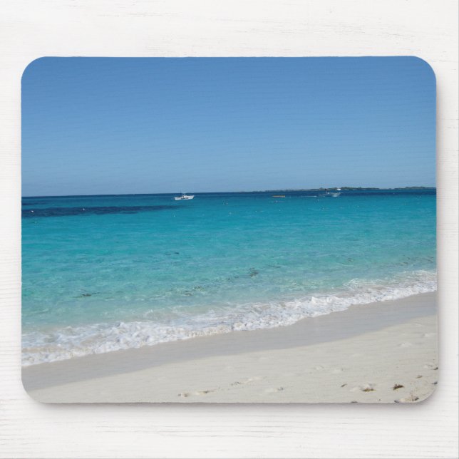 Bahamas Ocean Beach Mouse Pad Musmatta (Framsidan)