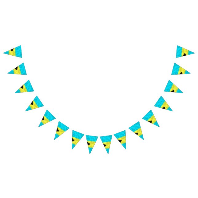 Bahamas Oljemålning Teckning Vimplar (Alla)