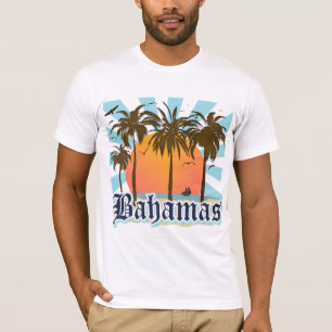 Bahamas ösemester t-shirt