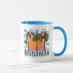 Bahamas östränder mugg