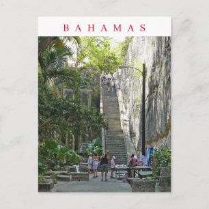 Bahamas Queen's Staircase vykort