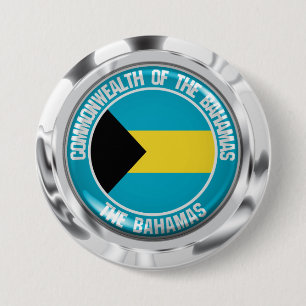 Bahamas Round Emblem Knapp