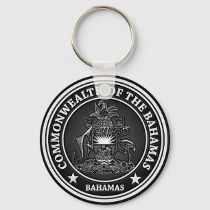 Bahamas rundaEmblem Nyckelring