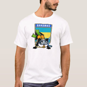 Bahamas Scuba Panda Tee Shirt