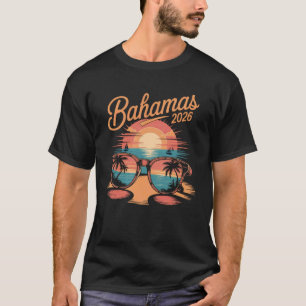 Bahamas Semester 2026 Karibiska Strandresan T Shirt