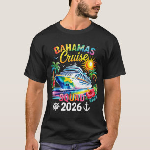 Bahamas Semester 2026 Sällskap Familj Vänner Match T Shirt