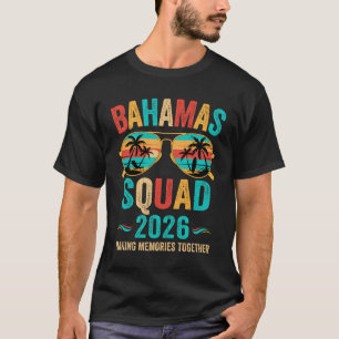 Bahamas Semester Lag 2026 Familj Matchande Vintag T Shirt