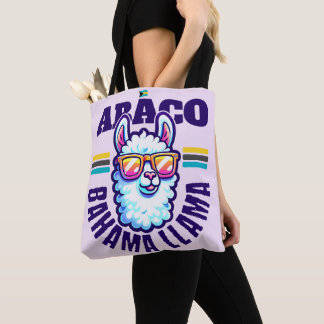 Bahamas Souvenir Gift: Abaco Bahamas Bahama Llama Tygkasse