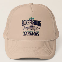 Bahamas Souvenir Gift: Abaco Bahamas Bonefishing Keps