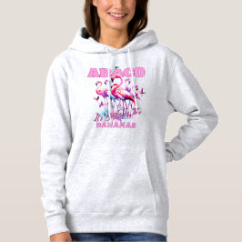 Bahamas Souvenir Gift: Abaco Bahamas Flamingo T Shirt