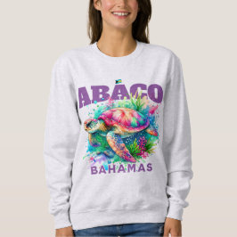 Bahamas Souvenir Gift: Abaco Bahamas Sea Turtle T Shirt