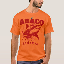 Bahamas Souvenir Gift: Abaco Bahamas Shark Fish T Shirt