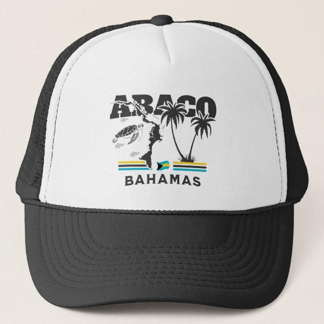 Bahamas Souvenir Gift: Abaco Bahamas Självständigh Keps (Framsida)