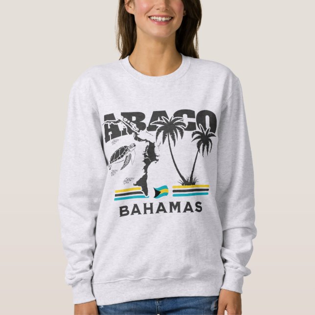 Bahamas Souvenir Gift: Abaco Bahamas Självständigh T Shirt (Framsida)
