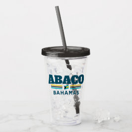 Bahamas Souvenir Gift: Abaco Bahamas Självständigh Take Away Mugg