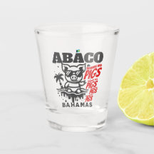 Bahamas Souvenir Gift: Abaco Bahamas Swimming Gris