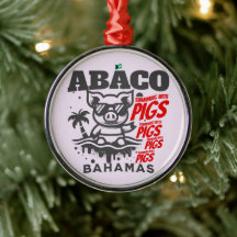 Bahamas Souvenir Gift: Abaco Bahamas Swimming Gris