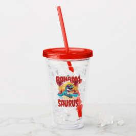 Bahamas Souvenir Gift: Bimini Bahama Saurus T-Rex Take Away Mugg