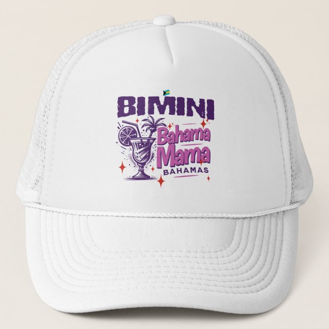 Bahamas Souvenir Gift: Bimini Bahamas Bahama Mamma Keps (Framsida)