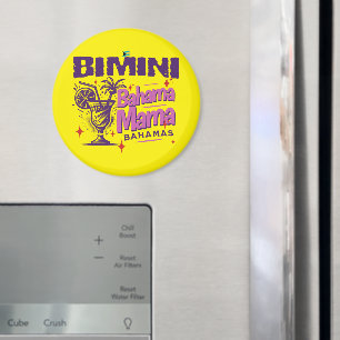 Bahamas Souvenir Gift: Bimini Bahamas Bahama Mamma Magnet