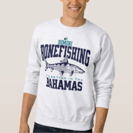 Bahamas Souvenir Gift: Bimini Bahamas Bonefishing Lång Ärmad Tröja