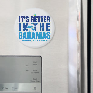 Bahamas Souvenir Gift: Bimini Bahamas Cruise Magnet