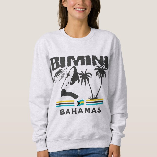 Bahamas Souvenir Gift: Bimini Bahamas Självständig T Shirt (Framsida)