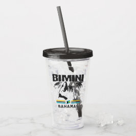 Bahamas Souvenir Gift: Bimini Bahamas Självständig Take Away Mugg