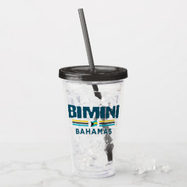 Bahamas Souvenir Gift: Bimini Bahamas Självständig Take Away Mugg