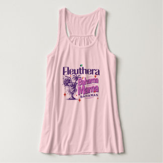 Bahamas Souvenir Gift: Eleuthera Bahama Mamma Linne Med Racerback