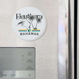 Bahamas Souvenir Gift: Eleuthera Bahamas Flagga Magnet