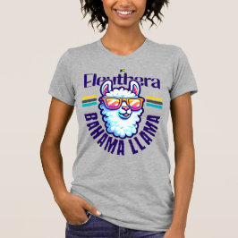Bahamas Souvenir Gift: Eleuthera Bahamas Llama T Shirt