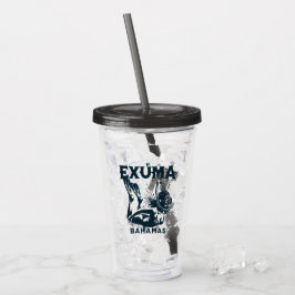 Bahamas Souvenir Gift: Exuma Bahamas Dive Take Away Mugg