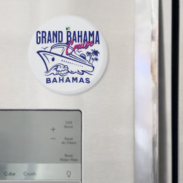 Bahamas Souvenir Gift: Grand Bahama Bahamas Cruise Magnet