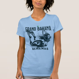 Bahamas Souvenir Gift: Grand Bahama Bahamas Dive T Shirt