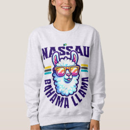 Bahamas Souvenir Gift: Nassau Bahamas Bahama Llama T Shirt