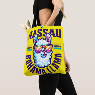 Bahamas Souvenir Gift: Nassau Bahamas Bahama Llama Tygkasse